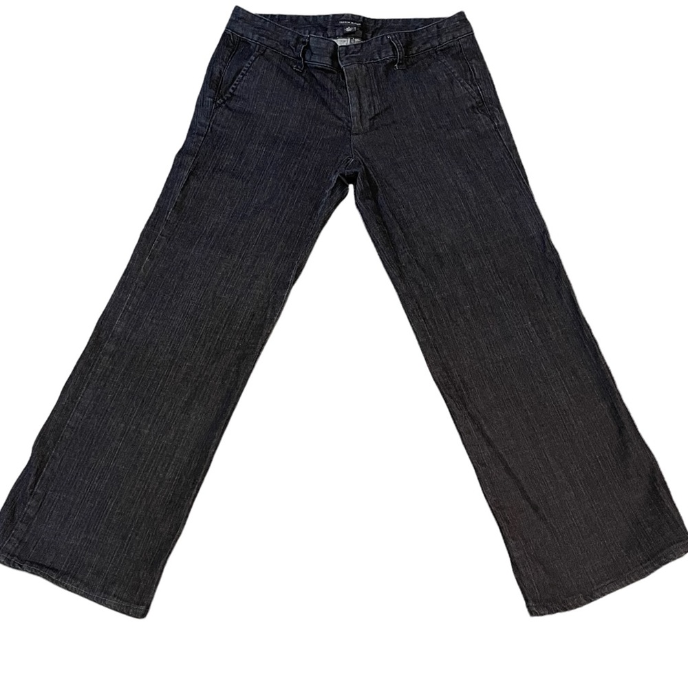 Tommy Hilfiger size 6 wide leg denim jeans